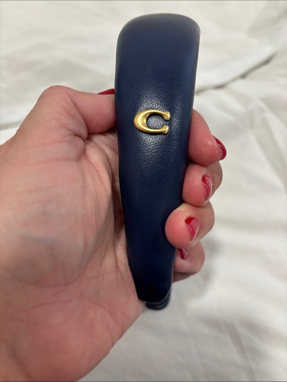 Coach Leather Headband - Picture 6 of 10